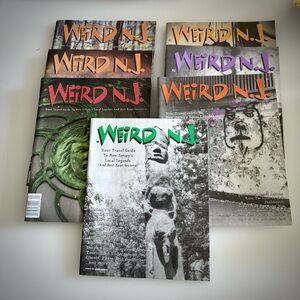 Weird N.J. Magazine Lot, Issues: 8, 9, 10, 11, 12, 13, 15